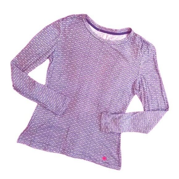 Tory Burch Gemini Link Navy Long Sleeve Top - Picture 4 of 7